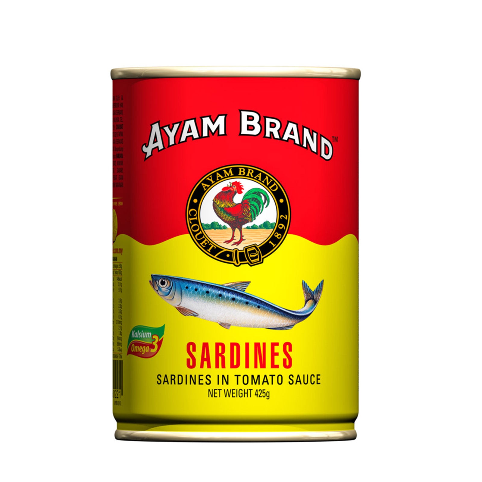 Ayam Brand Sardines in Tomato Sauces 425g