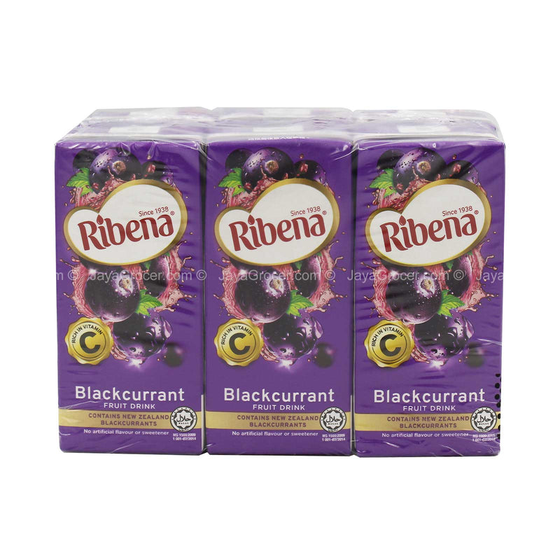 Ribena Regular Blackcurrant Drink 200ml x 6