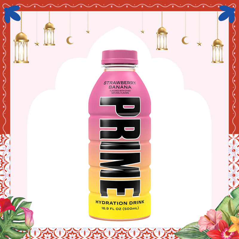 Prime Hydration Strawberry  Banana 500ml