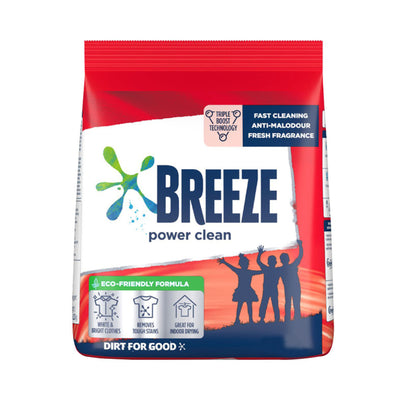 Breeze Detergent Powder Power Clean 2.1kg