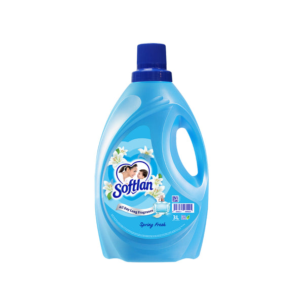 Softlan Fabric Softener Spring Fresh Scent Blue 3L (highest price)