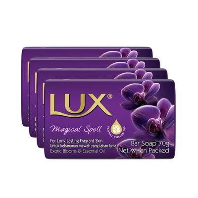 Lux Magical Spell Soap Purple 70g x 4