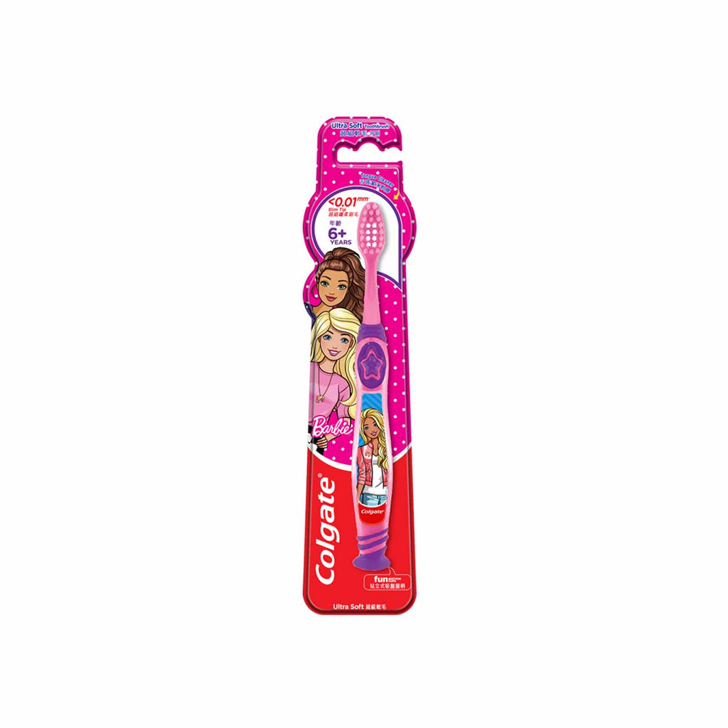 Colgate Kids Barbie Toothbrush (Ultra Soft) 6+ 1unit