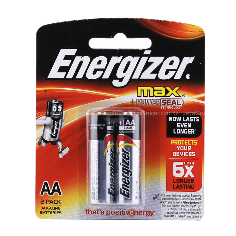 Energizer Max 1.5V BP2 AA 1pack