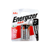 Energizer Max 1.5V BP2 AA 1pack