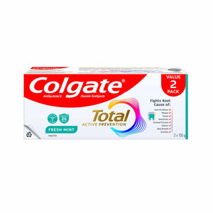 Colgate Total Clean Mint Toothpaste 150g x 2