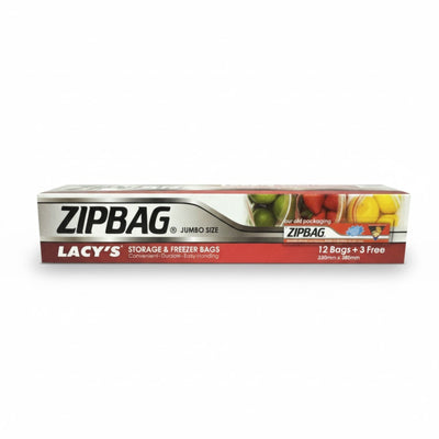 Zipbag Storage and Freeze Jumbo 33 x 38cm 12pcs/pack