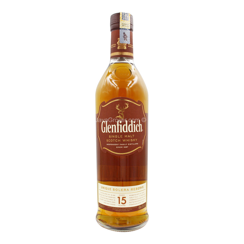 Glenfiddich 15 Years Old Whisky 700ml