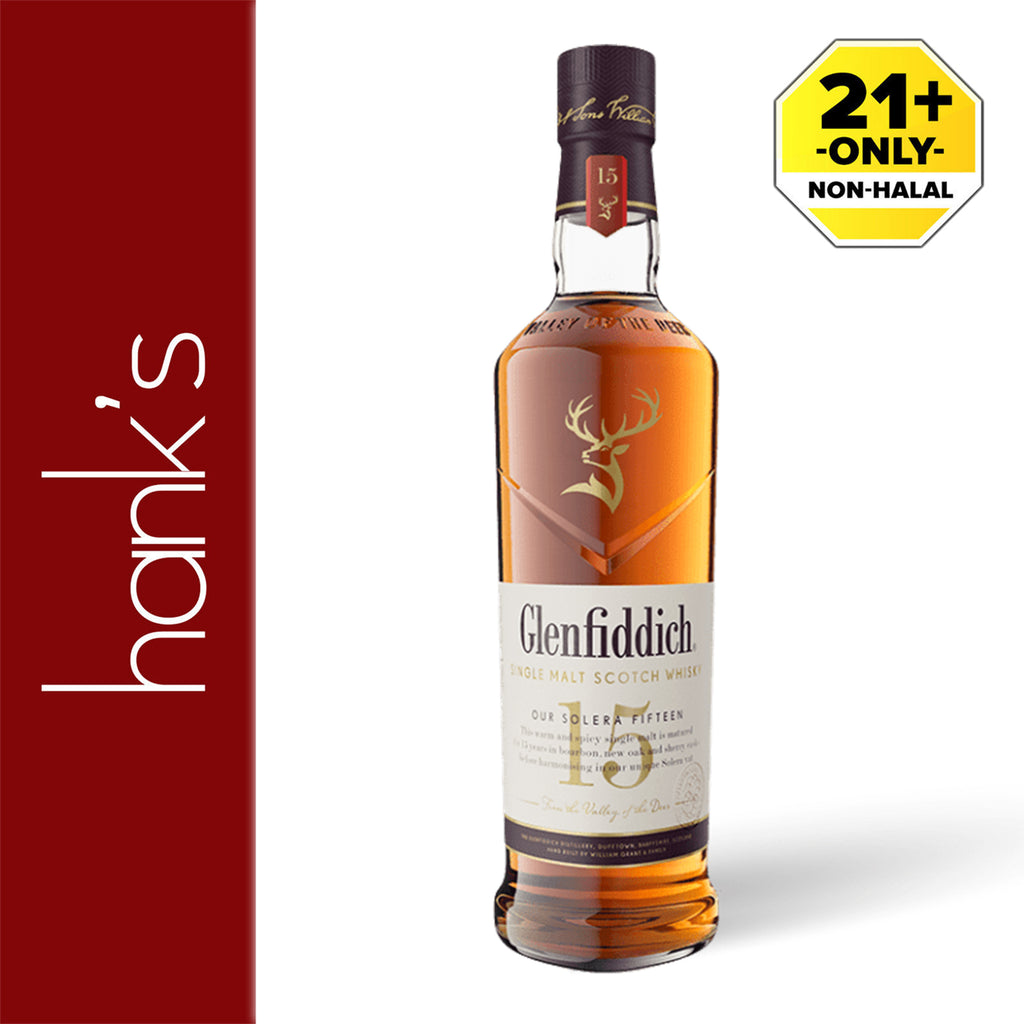 Glenfiddich 15 Years Old Whisky 700ml