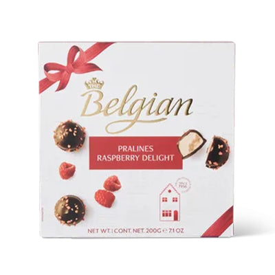 Belgian Raspberry Praline Delight 200g