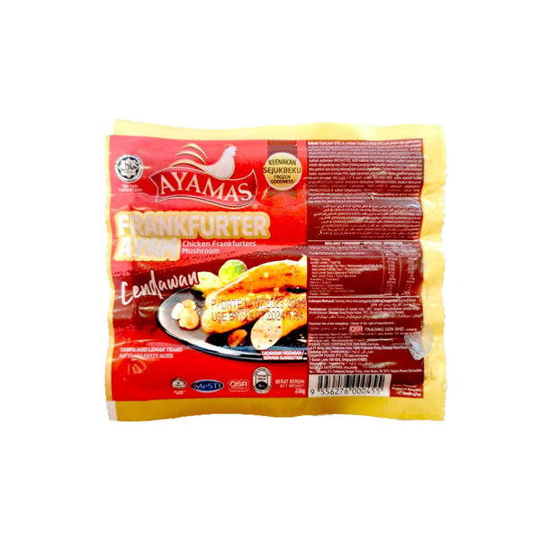 Ayamas Premium Mushroom Chicken Frankfurters 235g (highest price)