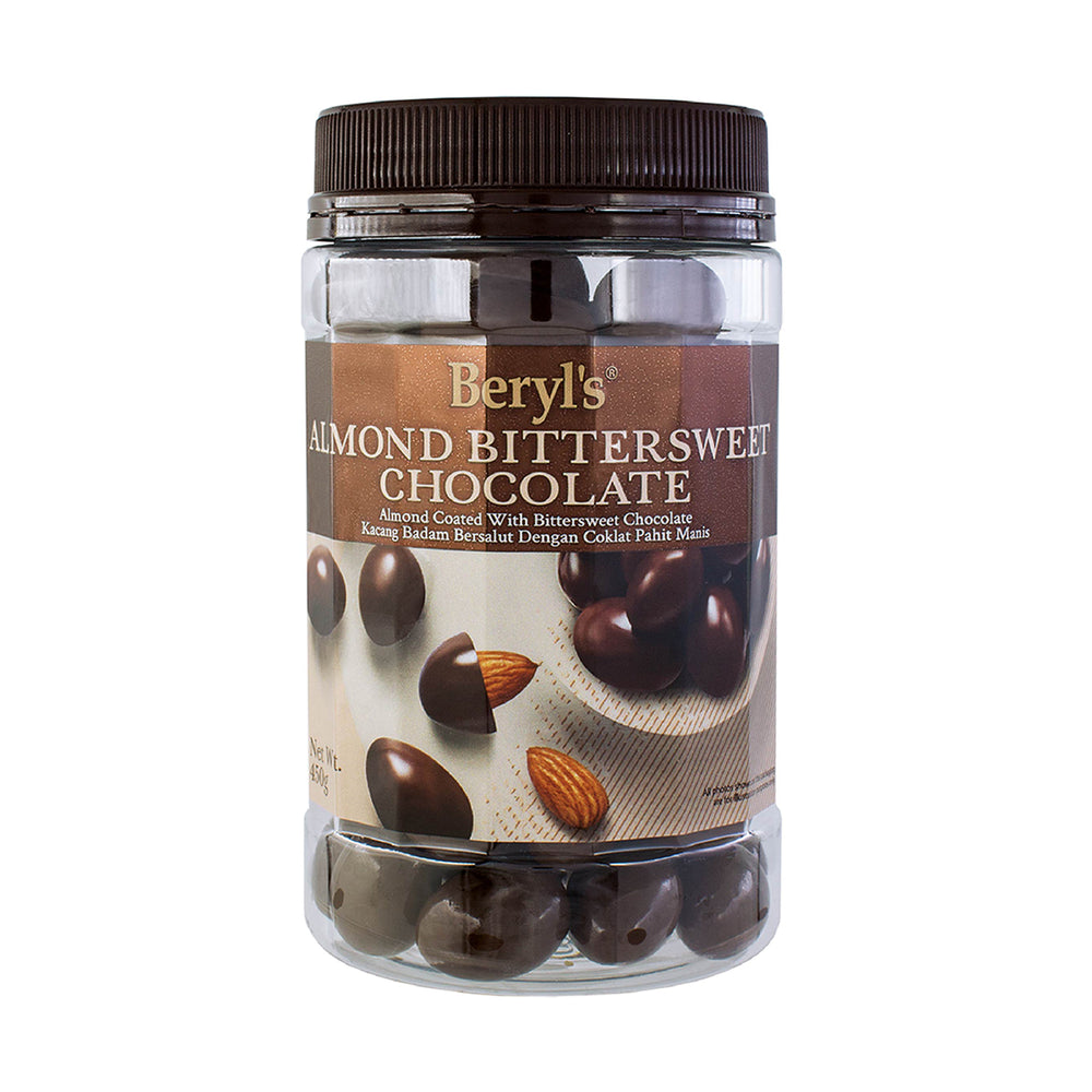 Beryls Almond Coated with Bittersweet Chocolate 360g