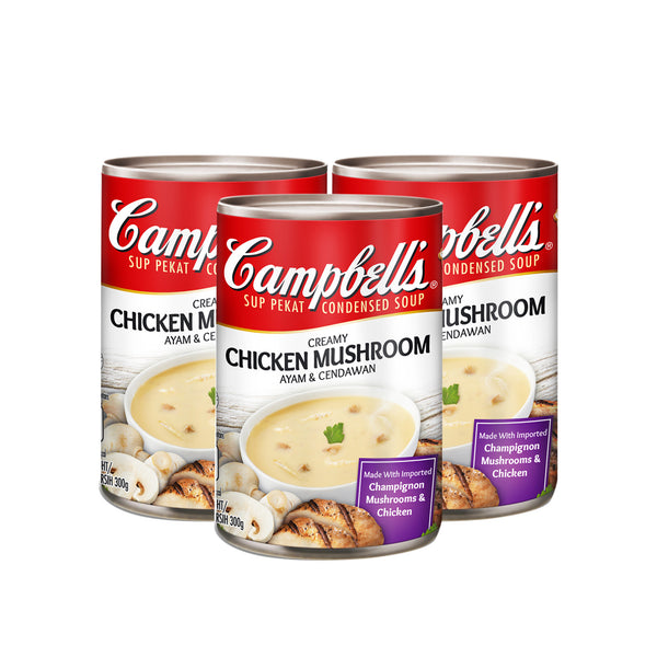 Campbells Creamy Chicken Mushroom (Can) 305g x 3