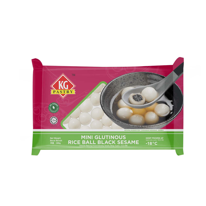 KG Mini Rice Ball Black Sesame 300g