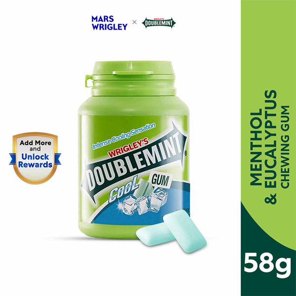 WrigleyÃ¢â‚¬â„¢s Doublemint Cool Chewing Gum 58g (highest price)