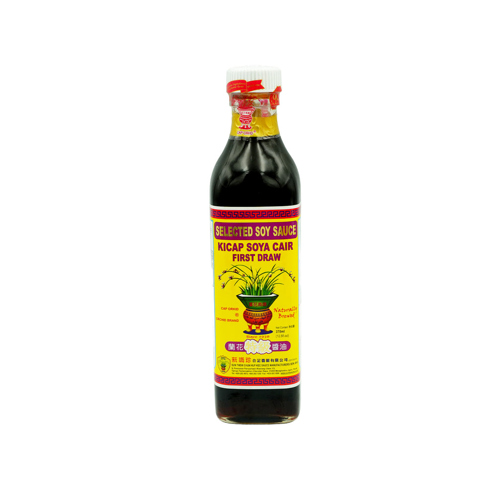 Orchid Selected First Draw Soy Sauce 370ml