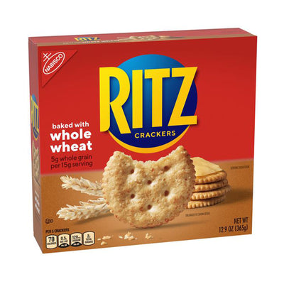 Nabisco Ritz Crackers baked with Whole Wheat 365g