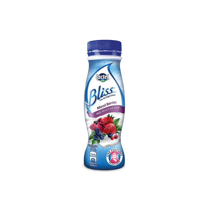 Lactel Bliss Low Fat Yogurt Drink Mixed Berries Flavour 200g