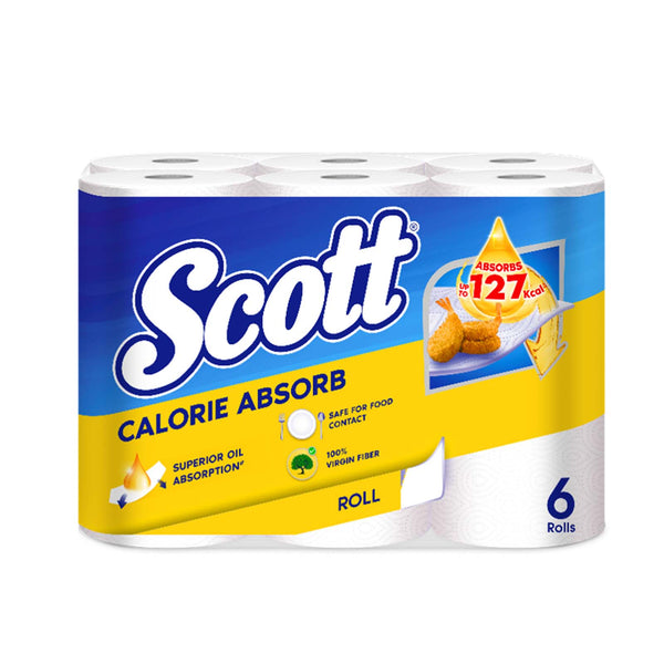 Scott Calorie Light Premium Kitchen Towel 50sheet x 6 (highest price)