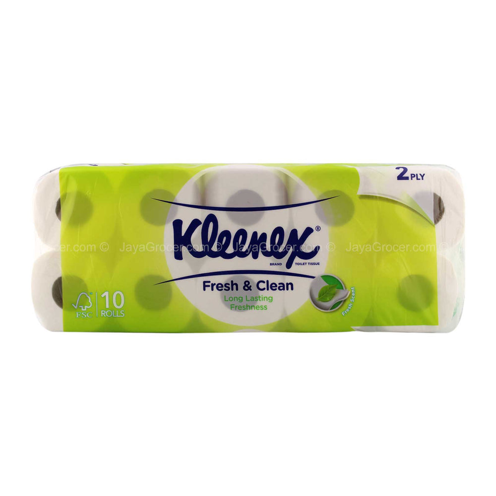 Kleenex Fresh Scent Toilet Tissues 10rolls