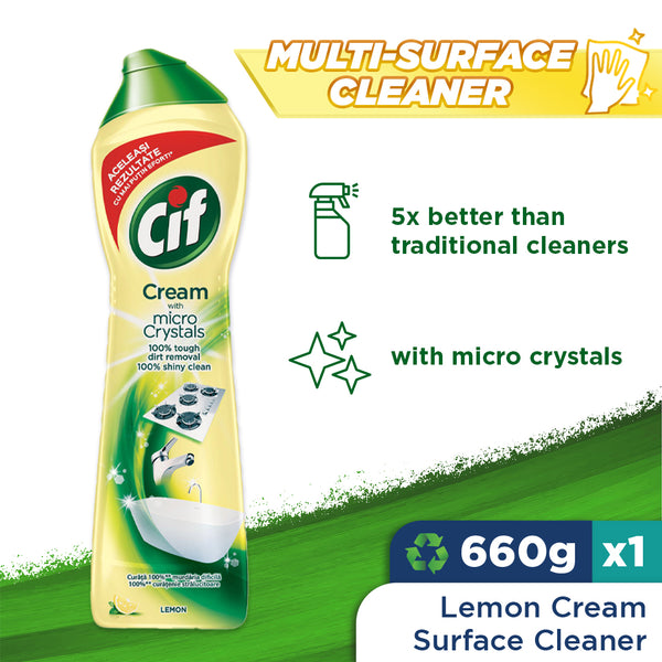 Cif Liquid Scourer Lemon 660g (highest price)