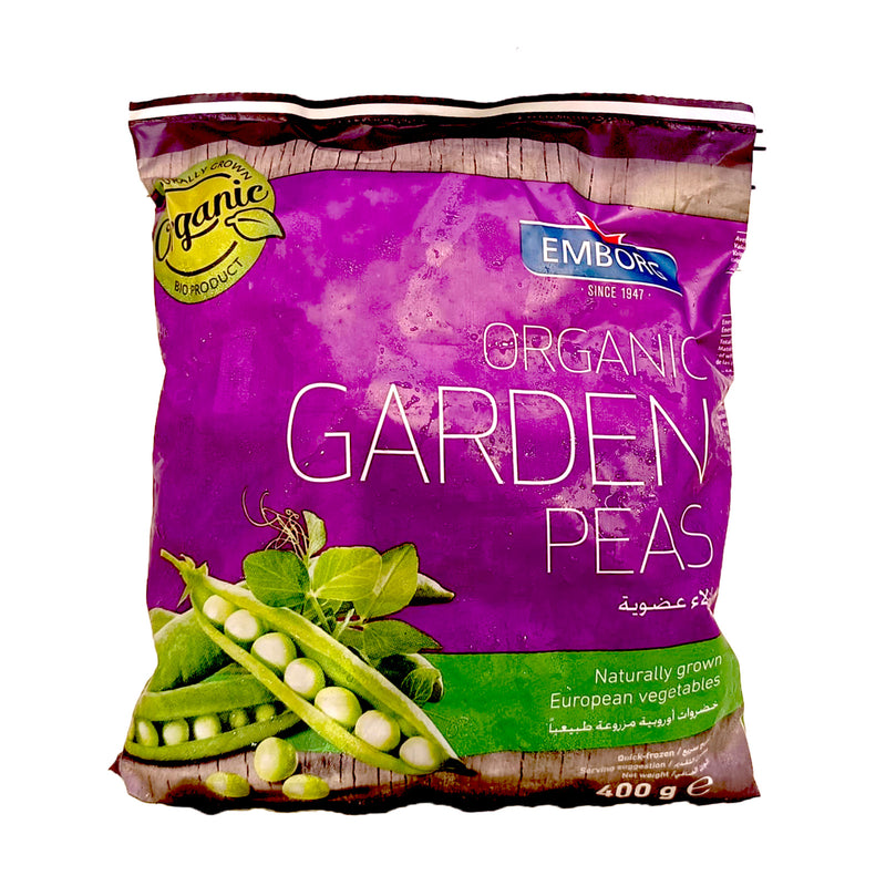 Emborg Organic Green Peas 400g