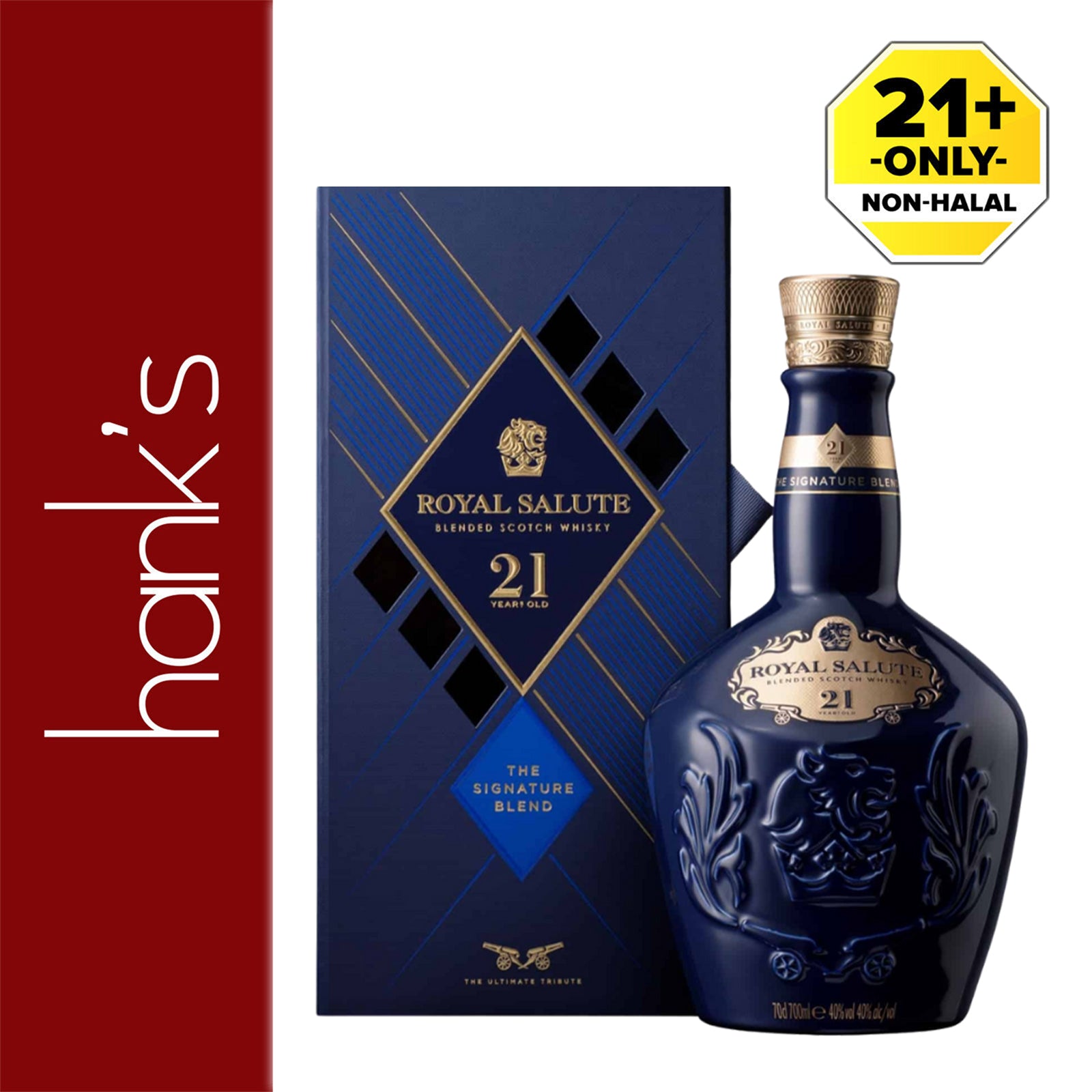 Royal Salute 21 Year Old The Signature Blend Scotch Whisky 700ml