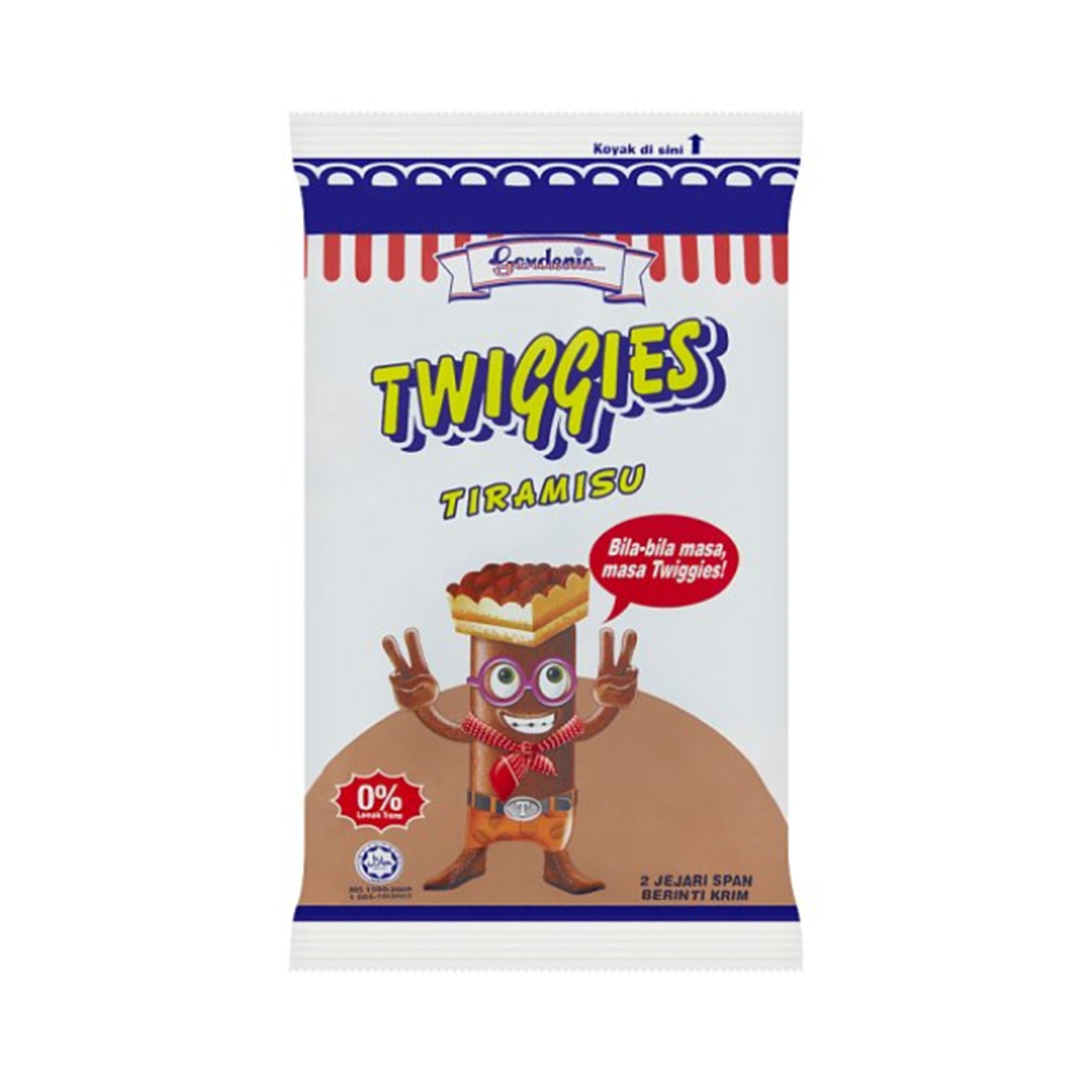 Gardenia Twiggies Tiramisu 80g