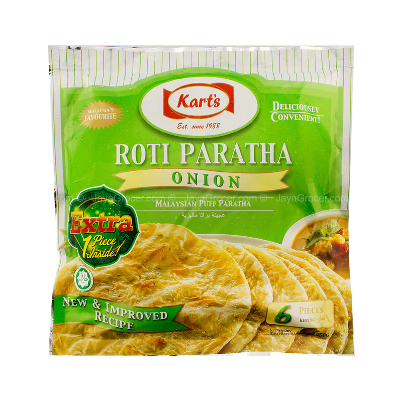 Karts Roti Paratha Onion 5pcs/pack 400g