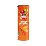 Mister Potato Hot and Spicy Flavour Potato Crisps 125g