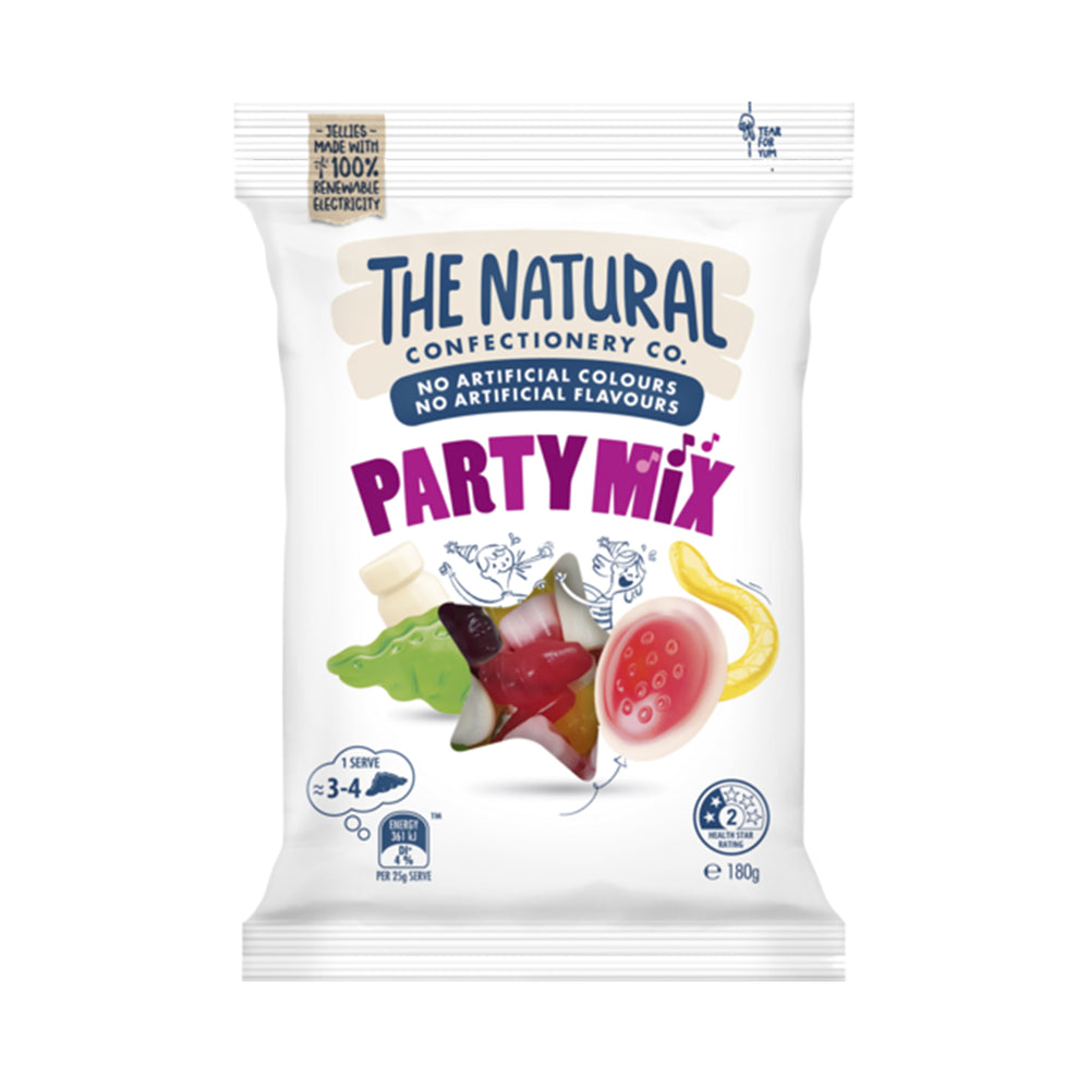 The Natural Confectionery Co. Party Mix Jelly Candy 180g