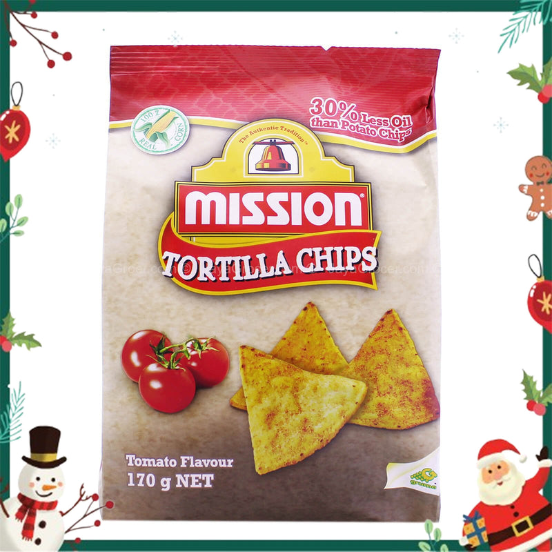 Mission Tortilla Chips Tomato Flavour 170g