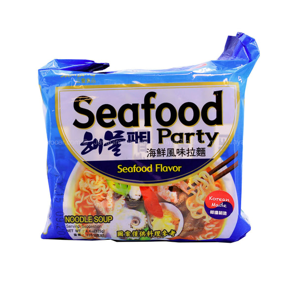 Samyang Seafood Party Ramen 120g x 5