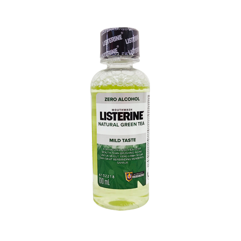 Listerine Natural Green Tea Mouthwash 100ml