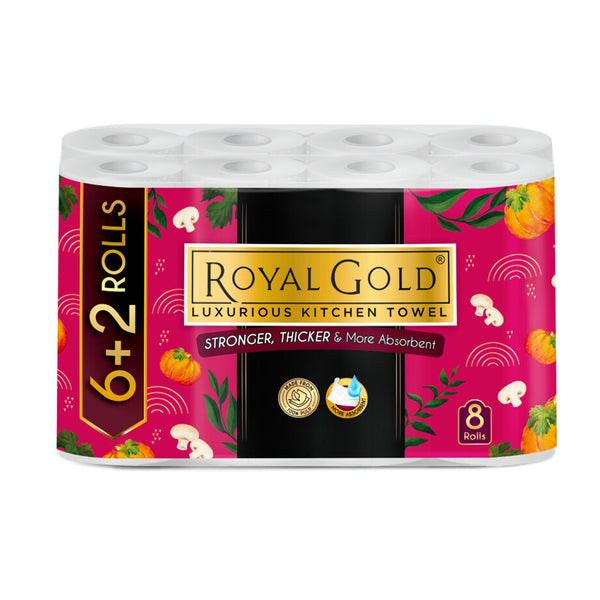 Royal Gold Luxurious Kitchen Towel 50pcs x 8 (highest price)