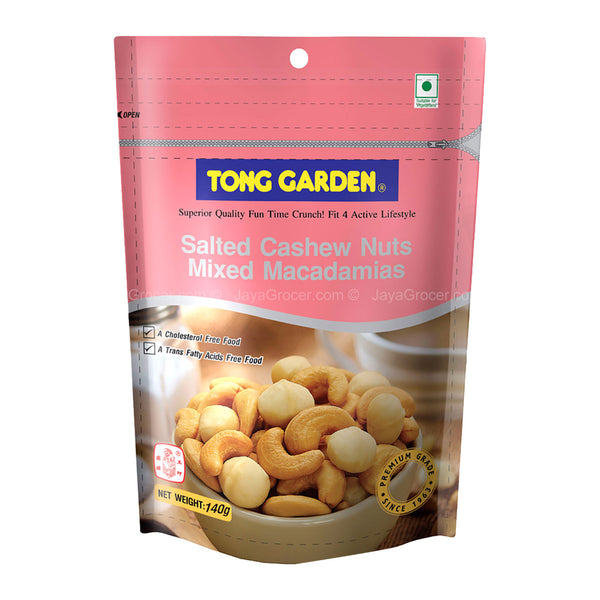 Tong Garden Salted Cashew Nuts Mixed Macadamias 140g (highest price)