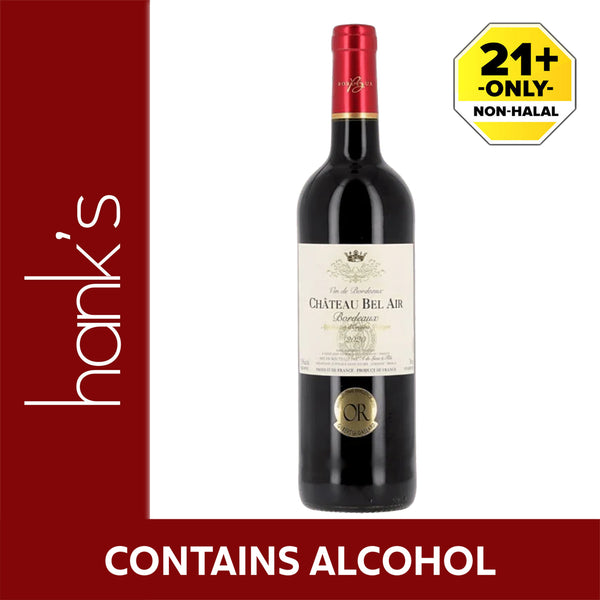 Chateau Bel Air Bordeaux Superieur Sup Rouge 750ml (highest price)