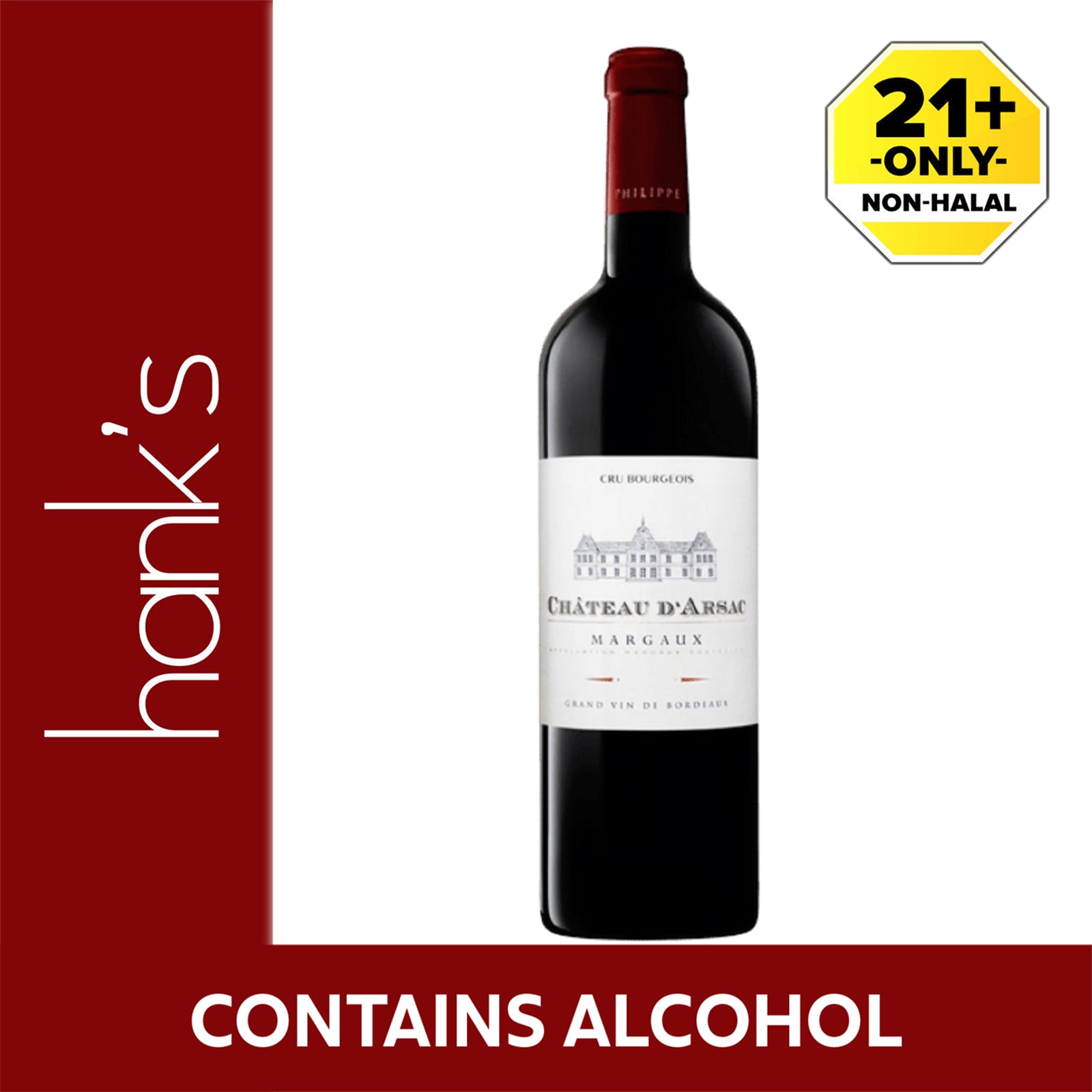 Chateau D'Arsac Margaux 750ml