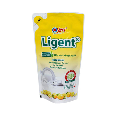 Ligent Lemon Dishwashing Refill 600ml x 2