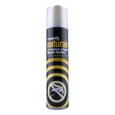 Mossif3 Temple Flowers Natural Air Freshener & Natural Mosquito Repellent Spray 300ml