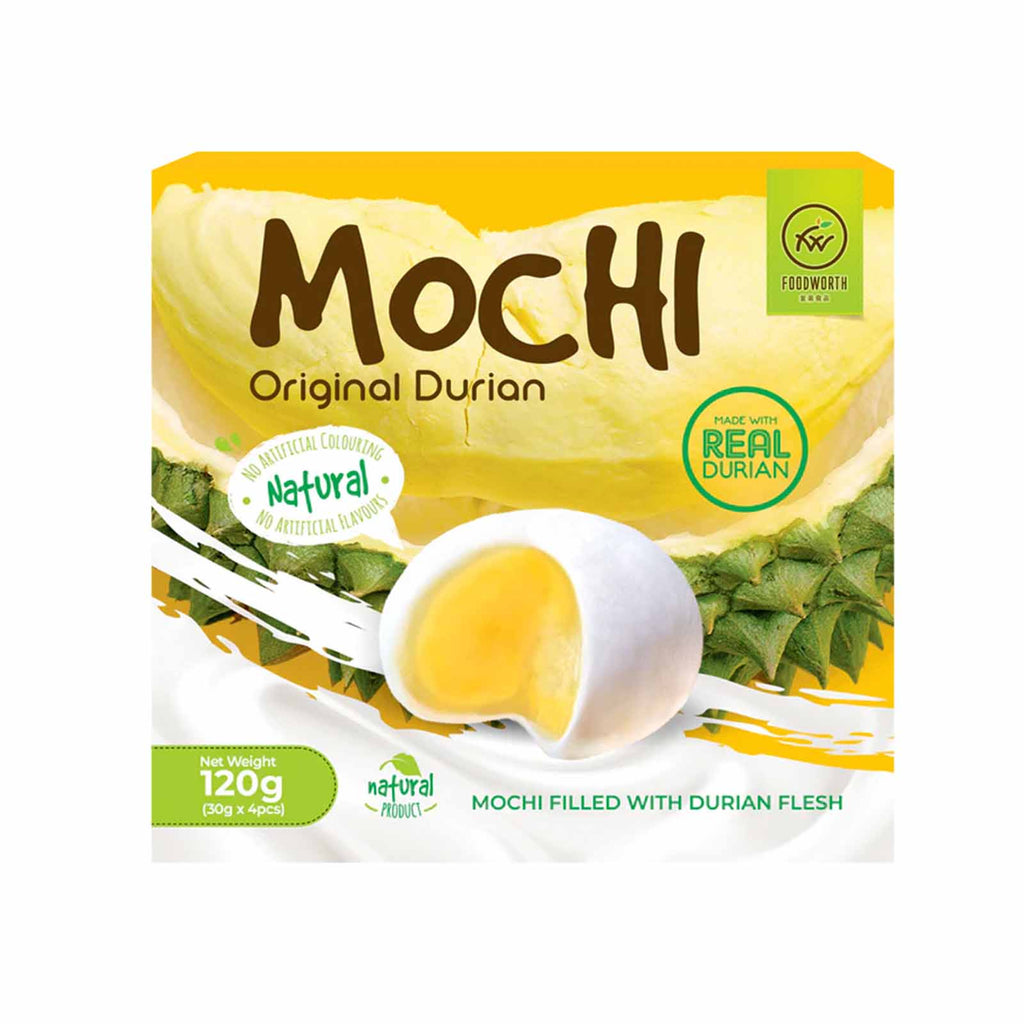 Foodworth Durian Mochi Ice Cream 120g