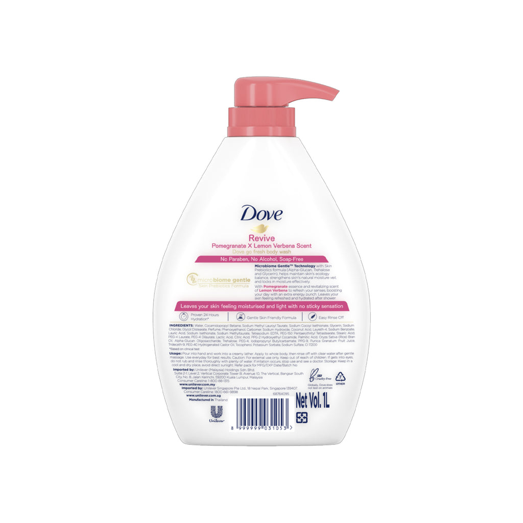 Dove Bodywash Revive Shower Gel 1L