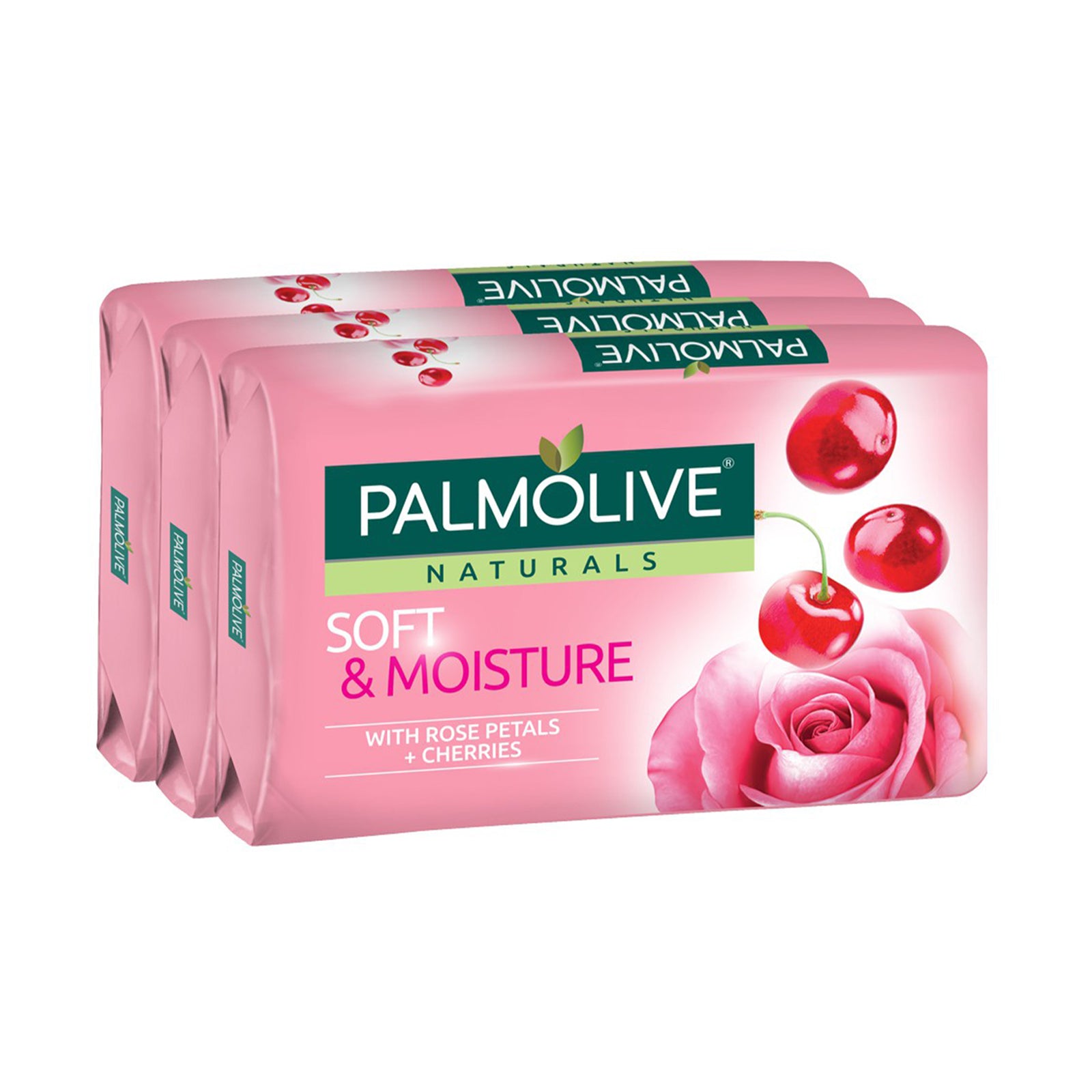 Palmolive Naturals Soft & Moisture Soap Bars 80g x 3