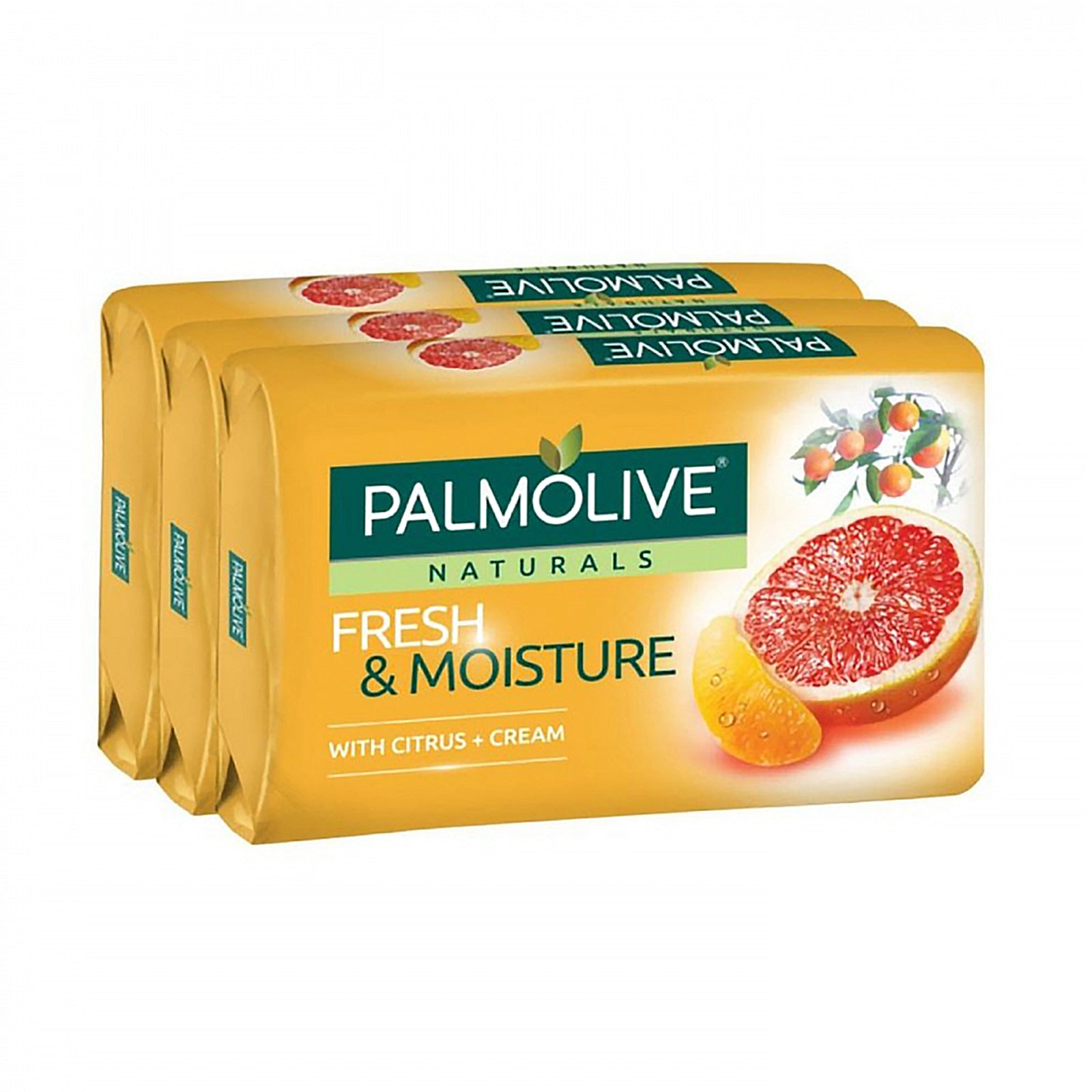 Palmolive Naturals Fresh & Moisture Soap Bar 80g x 4