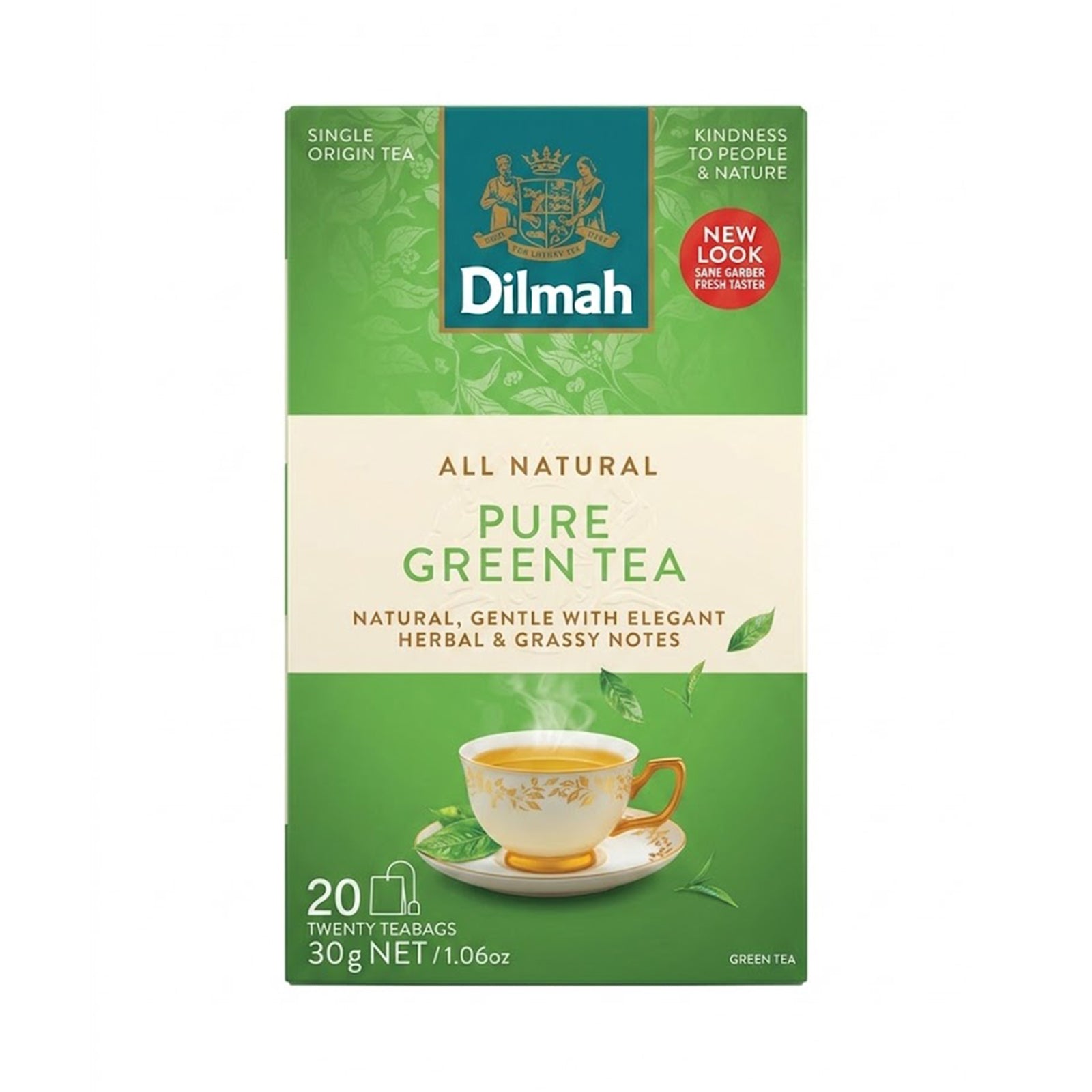 Dilmah Green Tea Pure Green Teabags 20pcs/pack