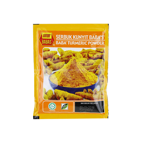Babas Tumeric Powder (Serbuk Kunyit) 25g (highest price)