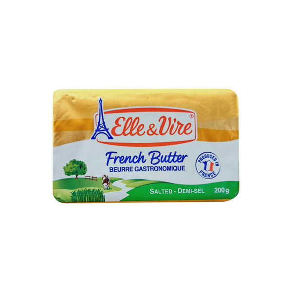 Elle & Vire Salted Butter 82% Block 200g (highest price)