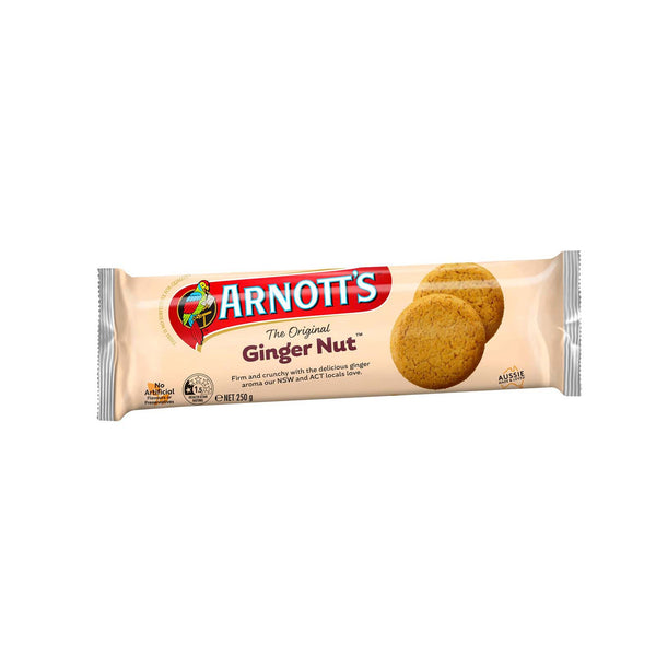 Arnotts Ginger Nut Biscuits 250g (highest price)