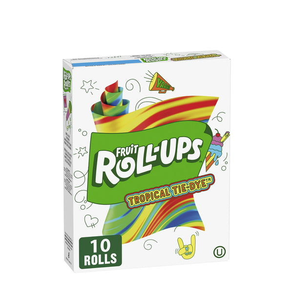 Fruit Roll-Ups Tropical Tie Dye Snack 142g (highest price)