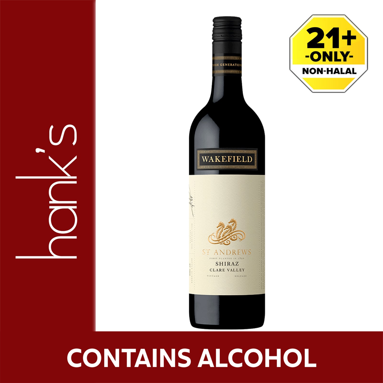 WAKEFIELD TAYLO ST ANDREW SHIRAZ 750ML*1
